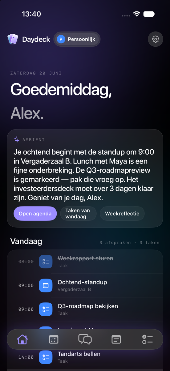 De briefing op Vandaag